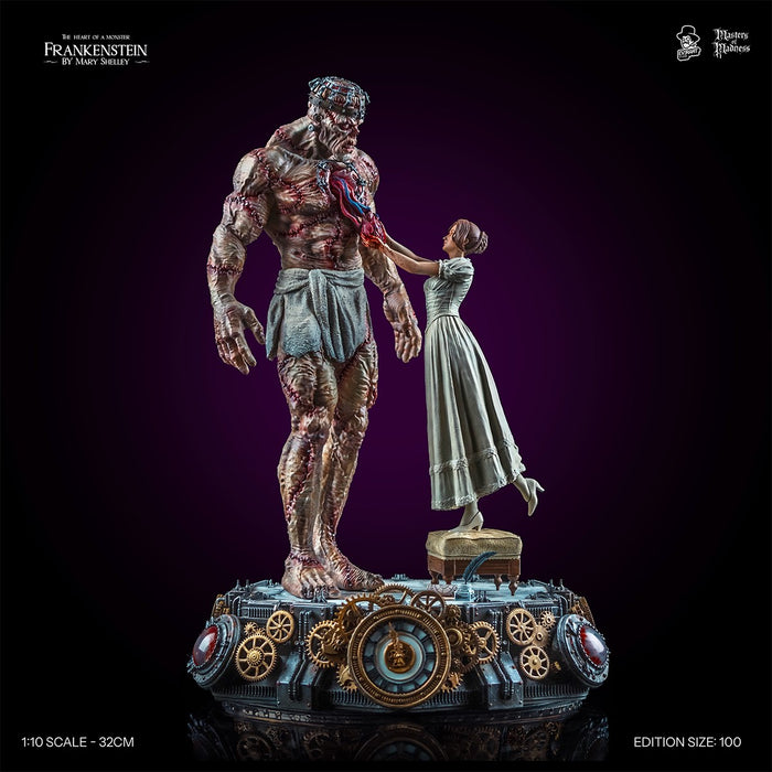 Statue de collection Frankenstein by Mary Shelley – vue de face, Creators Edition