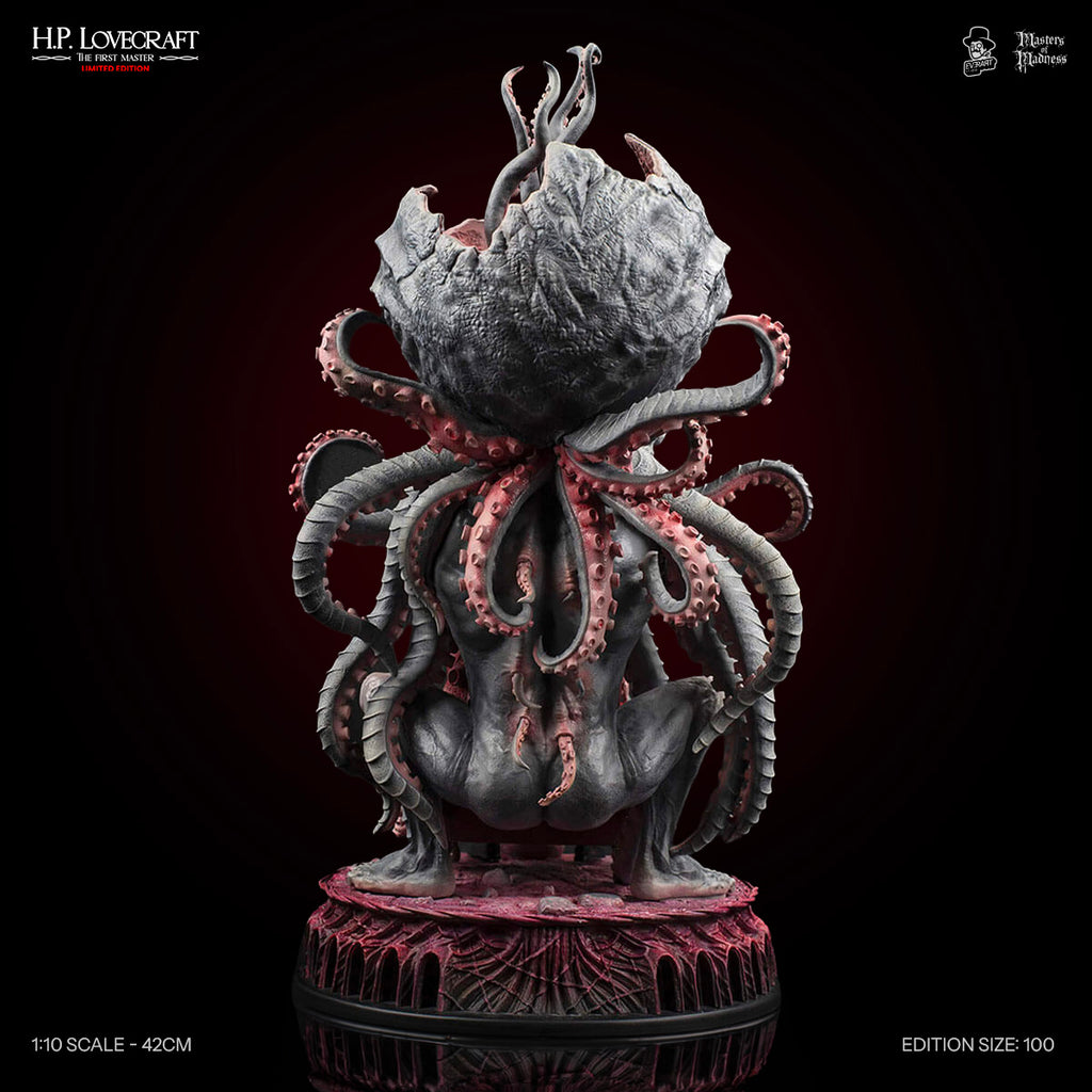 Lovecraft Forbidden Edition — limited edition polystone horror statue detail