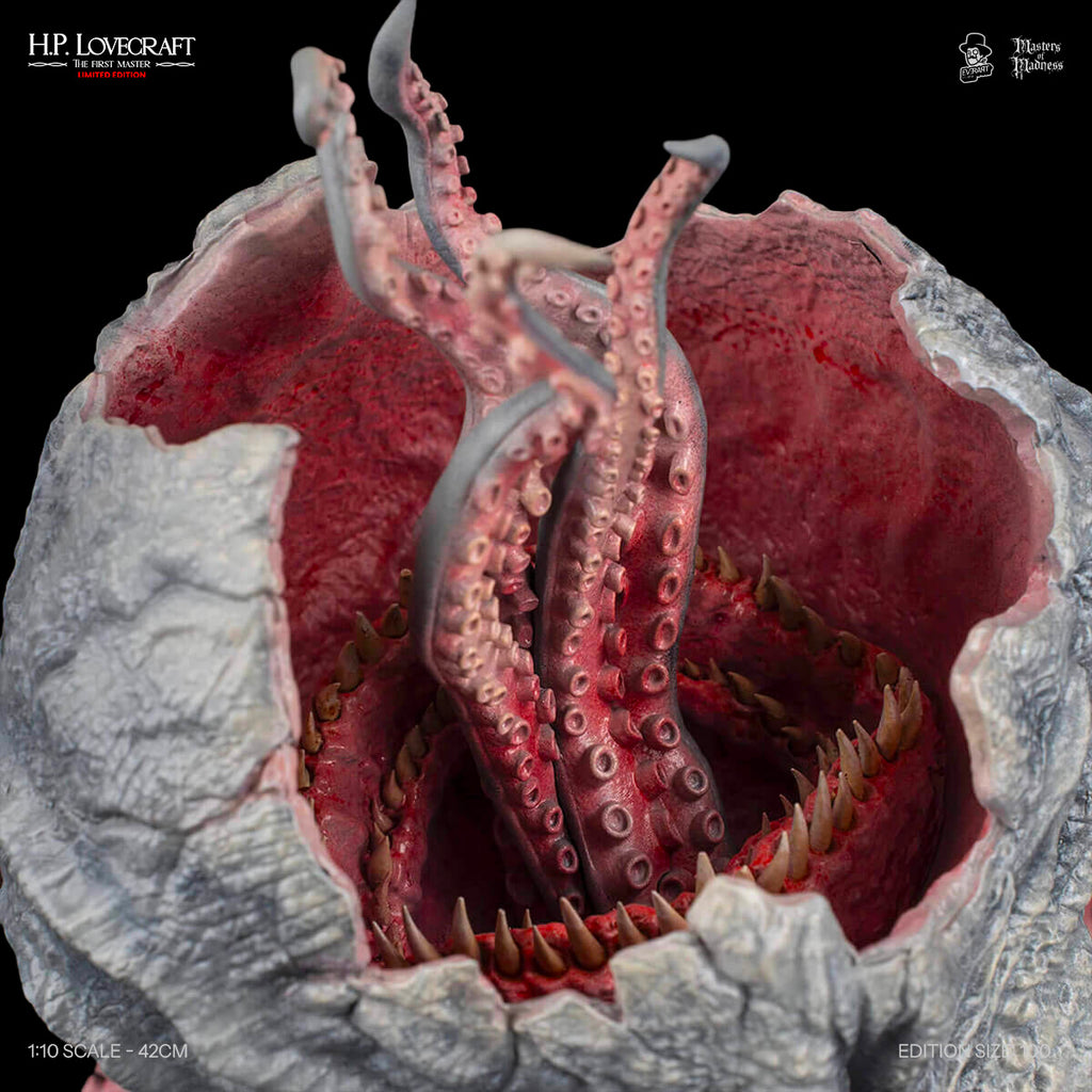 H.P. Lovecraft second portrait head — Forbidden Edition limited collectible
