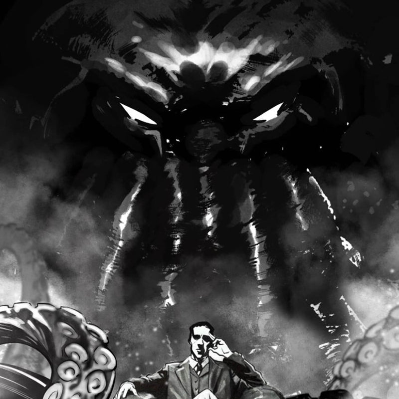 Lovecraft art print detail — Francesco Manna original, Masters of Madness collectible