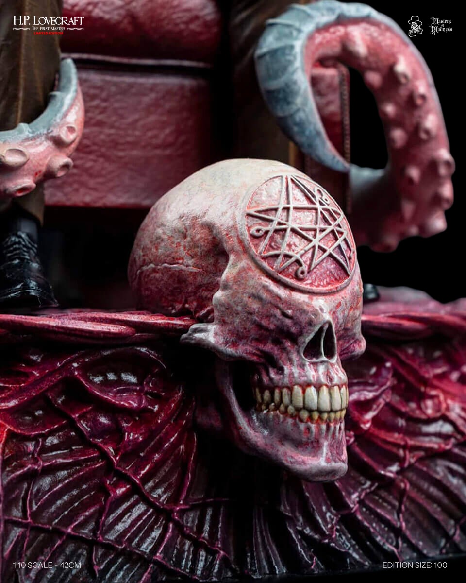 Necronomicon leather-bound replica — included in H.P. Lovecraft Forbidden Edition