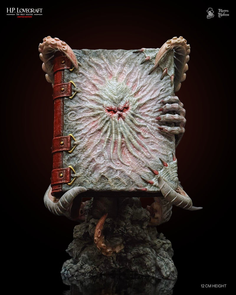 The Necronomicon — hand-crafted leather-bound resin replica | Studio Everart